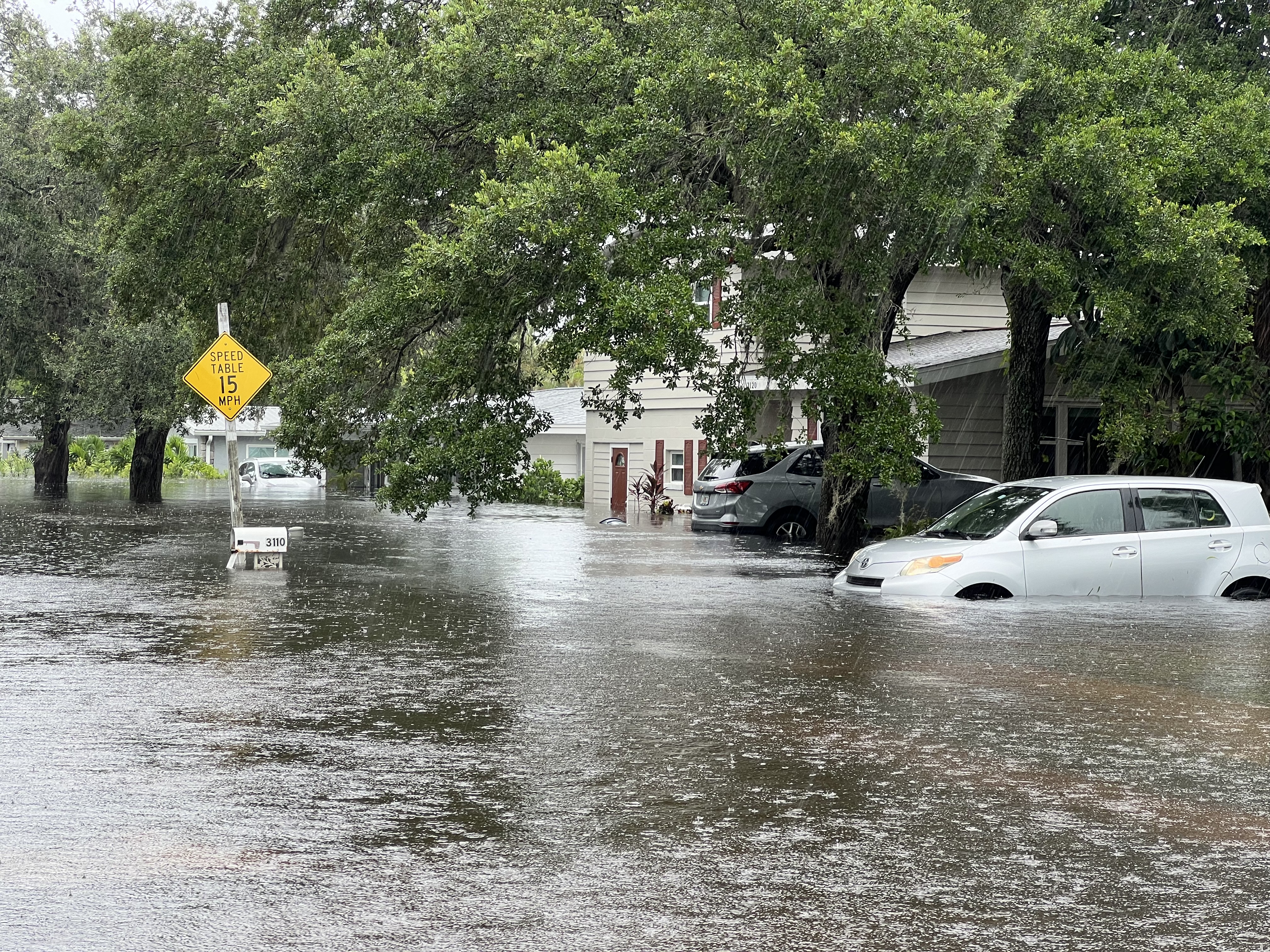 Hurricane Debby flooding