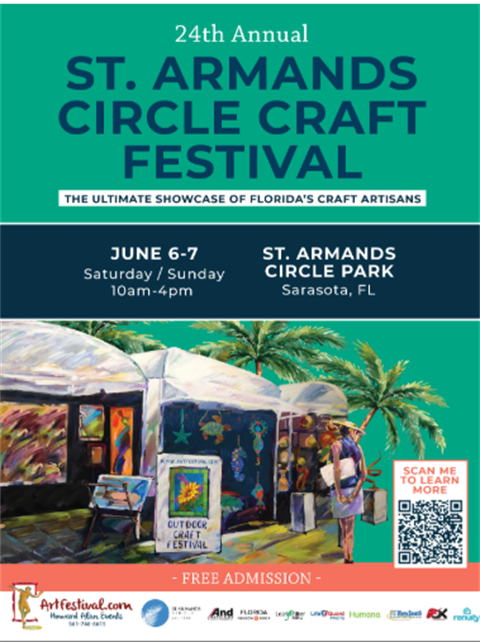 St Armands Circle Craft Festival 2026 Flyer Image.png