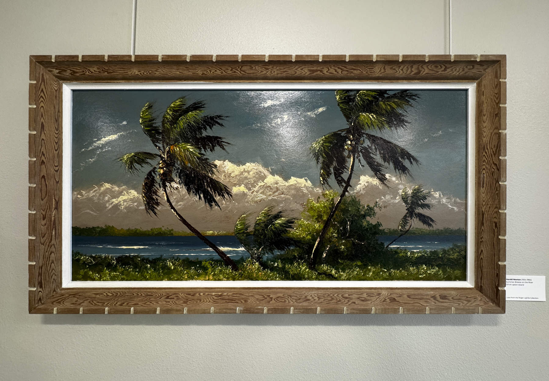 Painting by Harold Newton