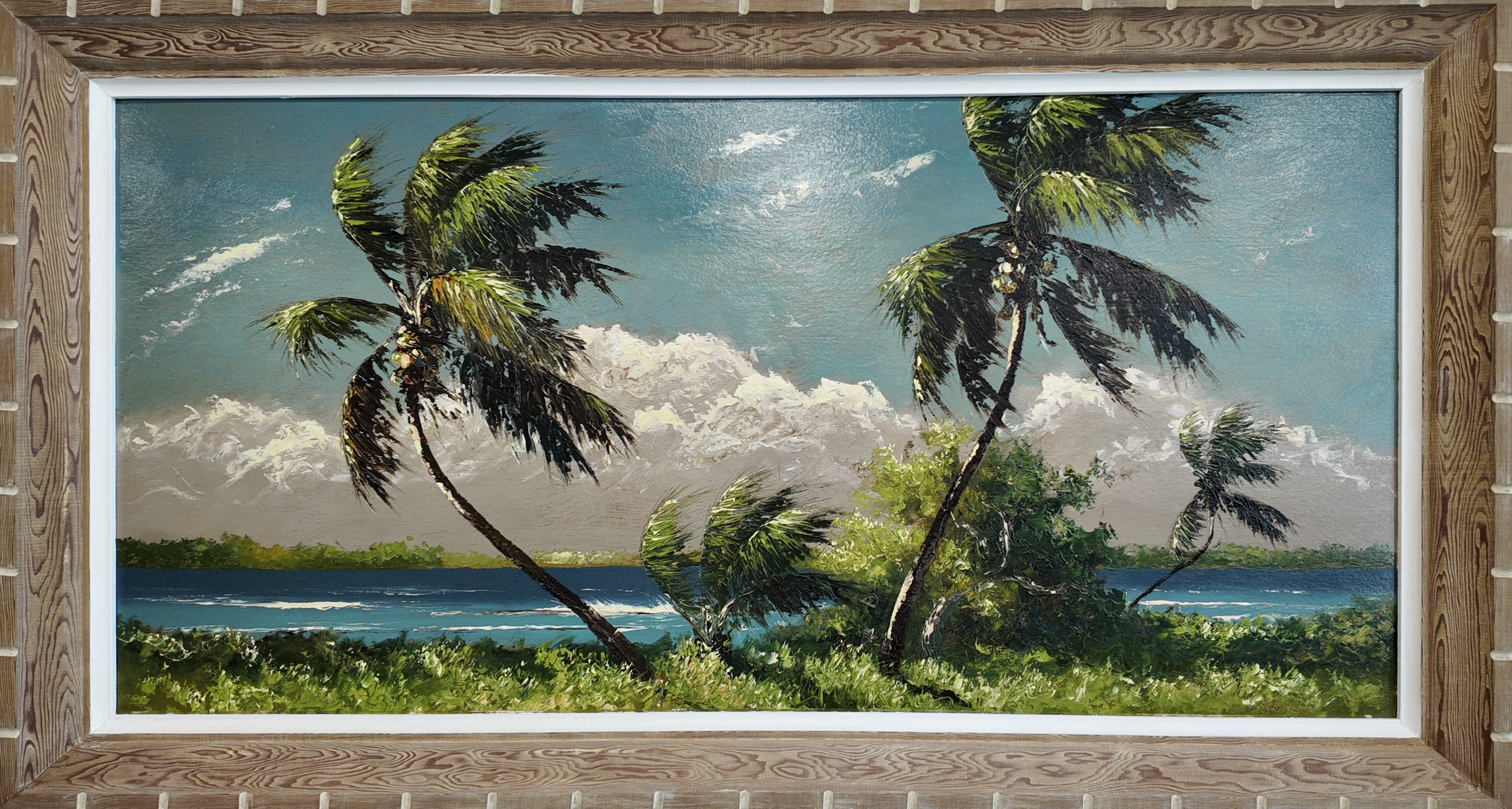 Harold Newton Painting of Palm Trees