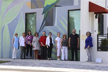 Niche Art Mural Dedication Ceremony