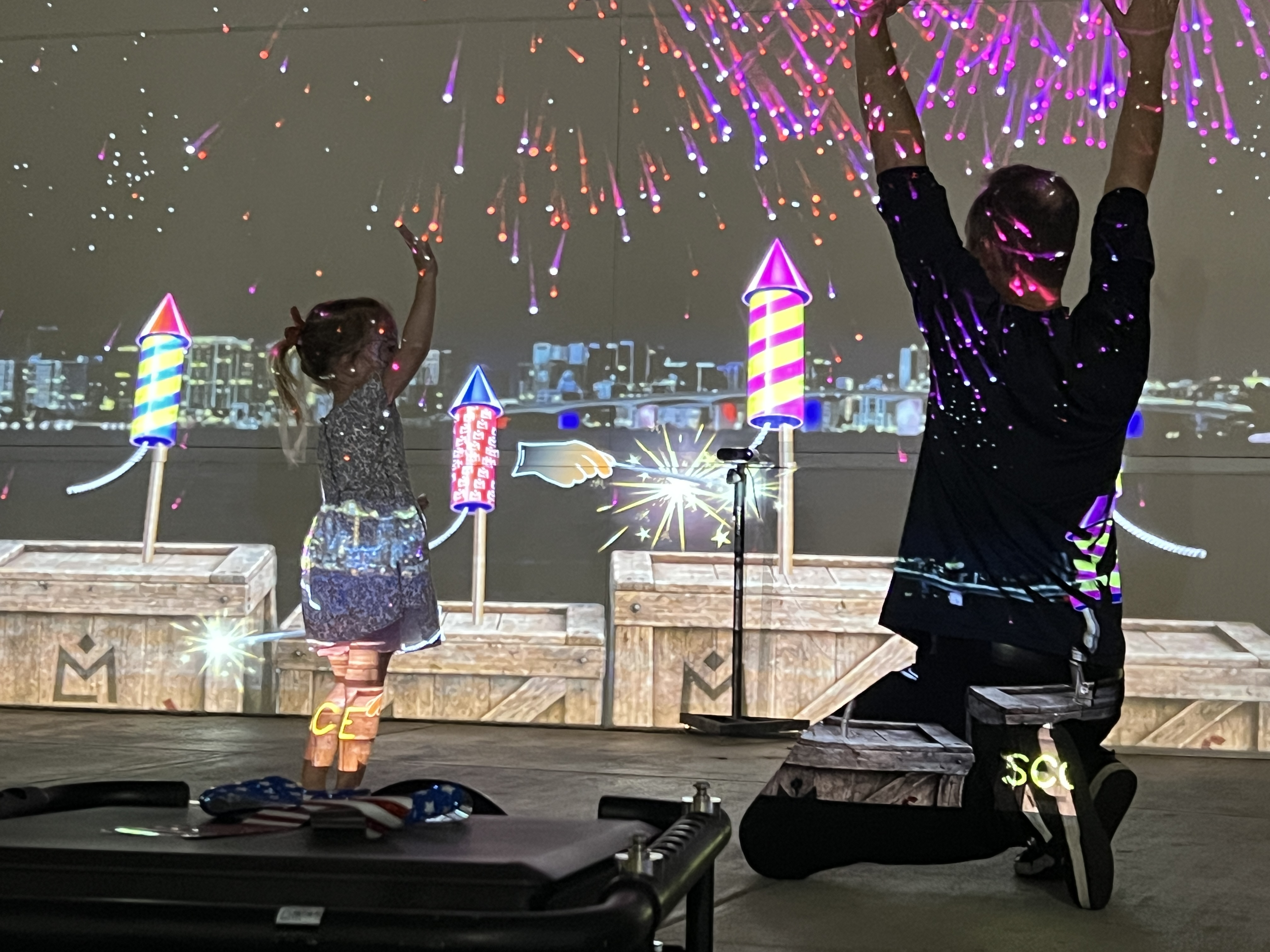 Light Up the Sky Interactive Art Experience