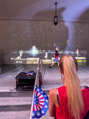 Light Up the Sky Interactive Art Experience