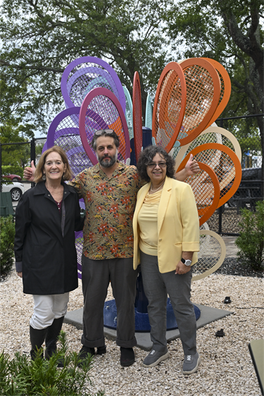 SWING by Michael DiCarlo Dedication Ceremony - July 30, 2026 - Photo by Dylan Jon Wade Cox